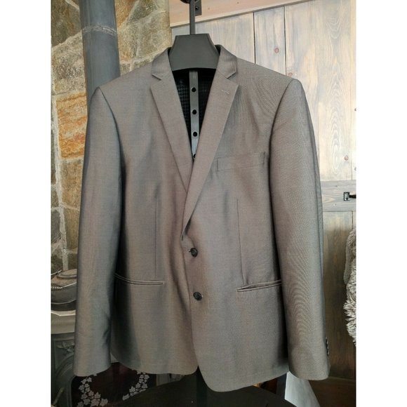 Mens Blazer Sport Coat Jacket 44R John Varvatos Gr - Picture 1 of 9